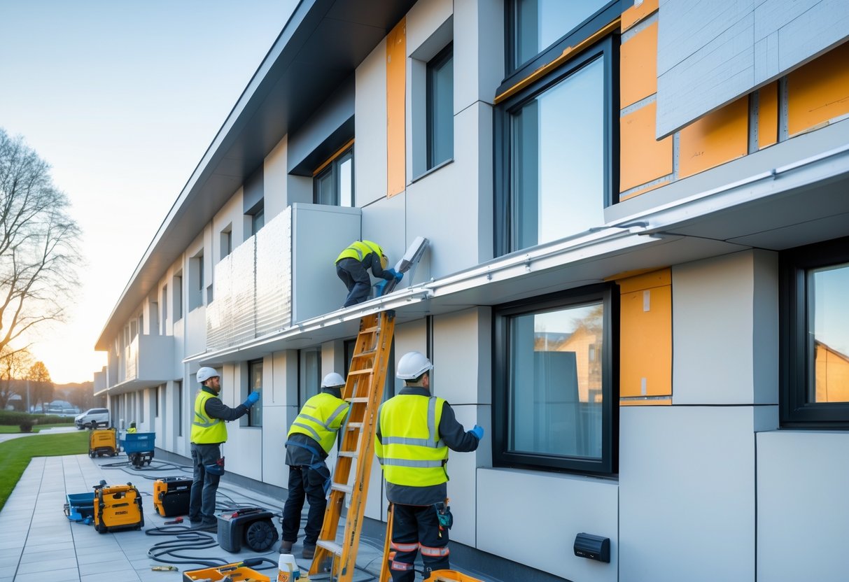 Energysaving solutions for facade renovation in Zealand