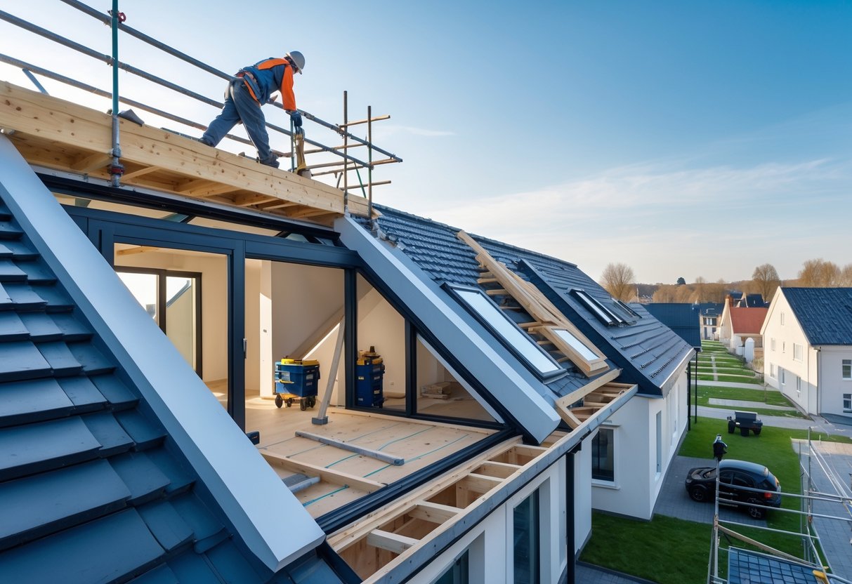 Kontakt jelshuse dk hvis du skal have tørreloftet skiftet ud med taglejligheder i en større renovering